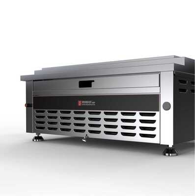 Stainless Steel Smokeless Electric Barbecue Grill with 800°C Heating for Commercial Use