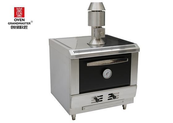 Restaurant Commercial Barbecue Grills Charcoal Heating With Little Chimney 800mm