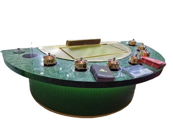 Stainless Steel Teppanyaki Grill Table Multi Function Electromagnetic Heating