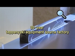 Factory Direct Teppanyaki Grill - 95% Grease Removal & Custom Designs